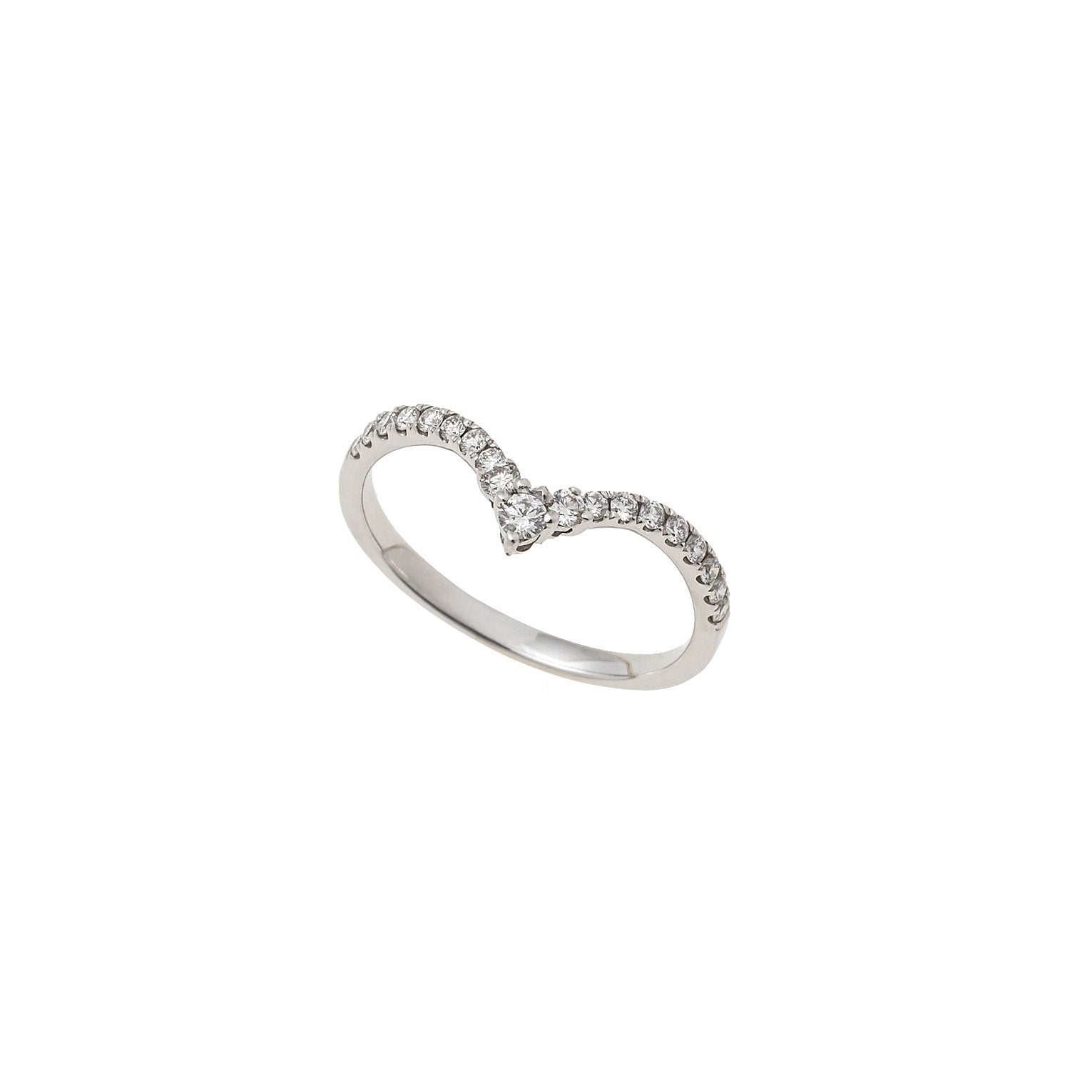 V Diamond Ring