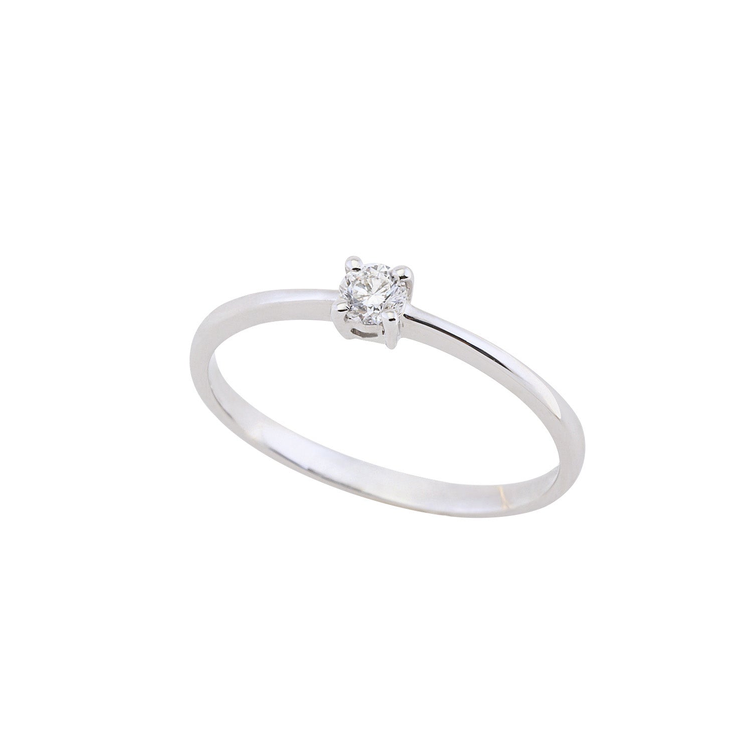 0.12ct Solitaire Engagement Ring