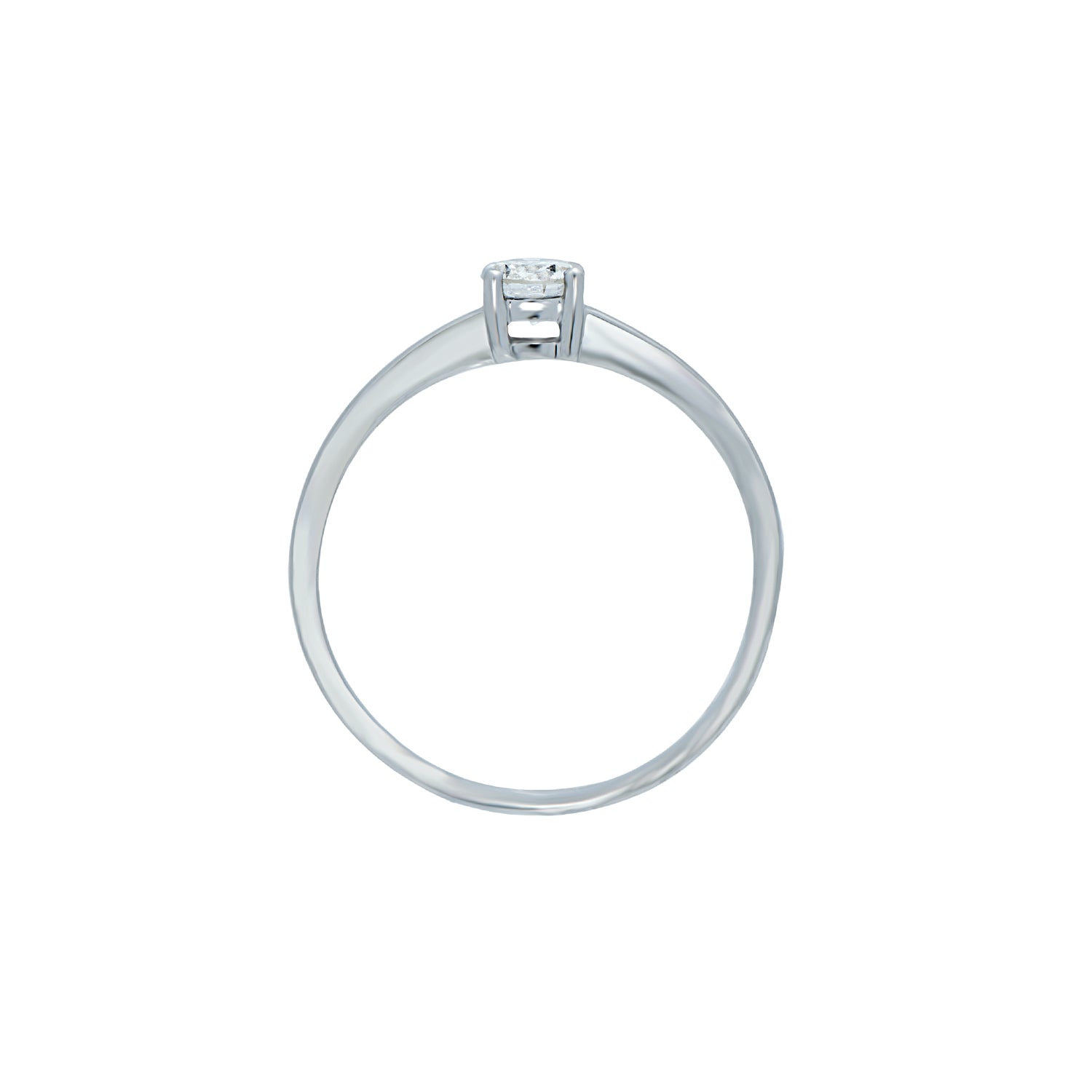 0.30CT, D, VS1 DIAMOND ENGAGEMENT RING