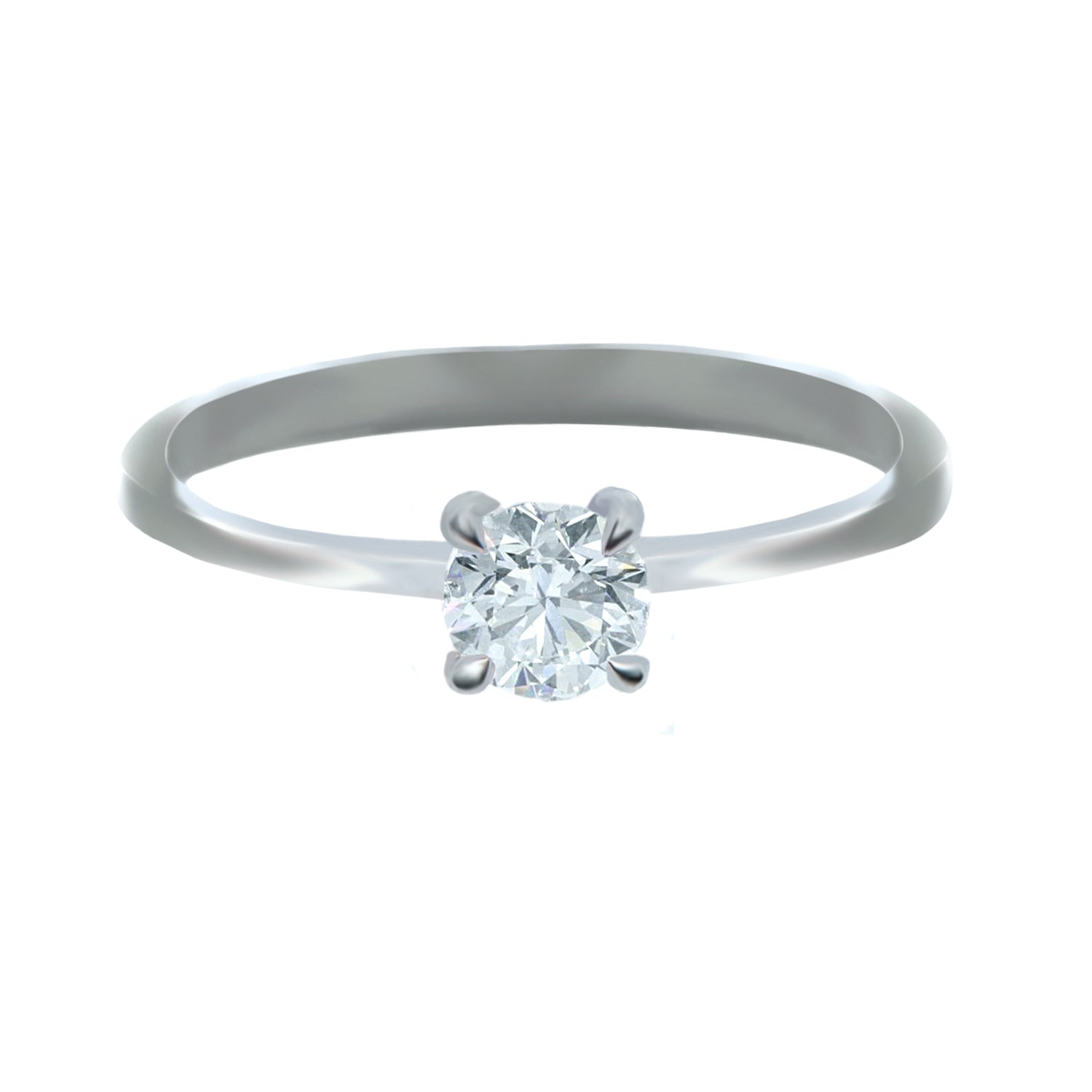 0.42CT, E, VS1 DIAMOND ENGAGEMENT RING