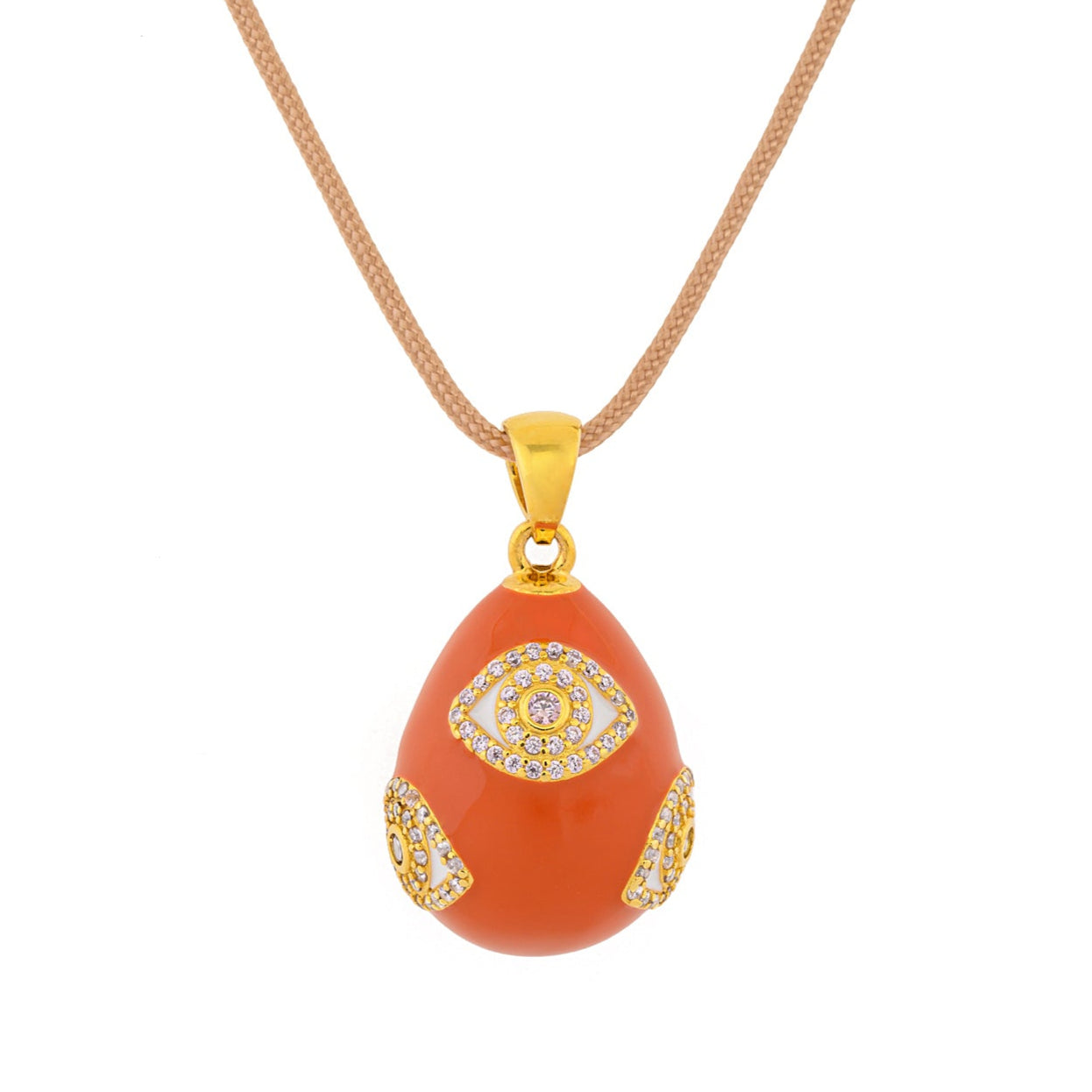 Evil Eye Orange Egg