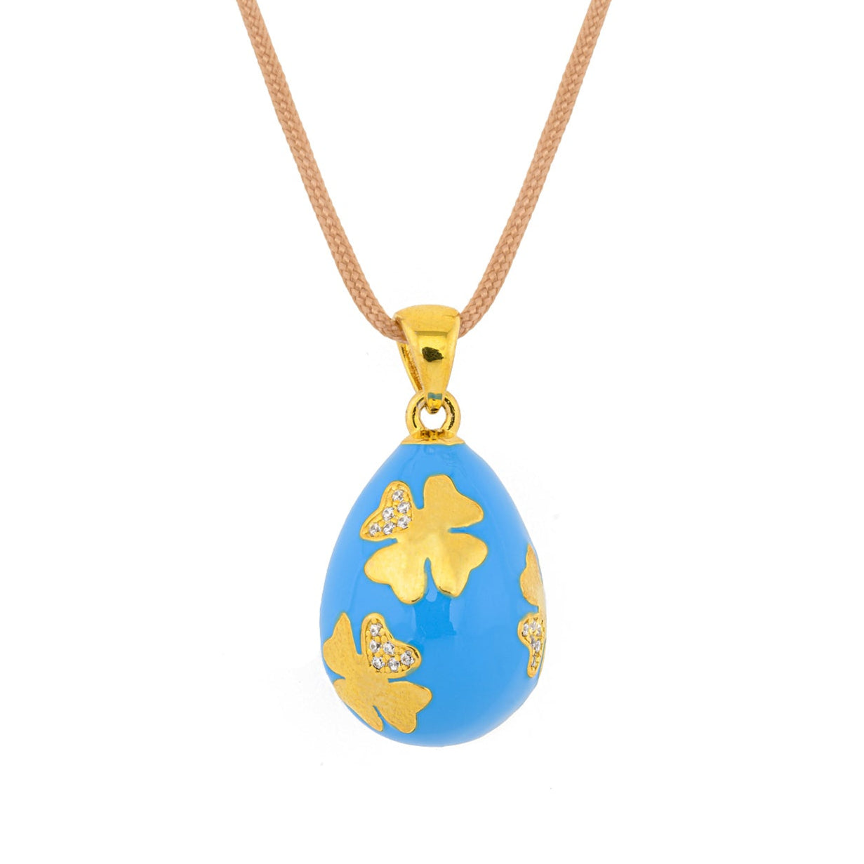 4 Leaf Turquoise Egg