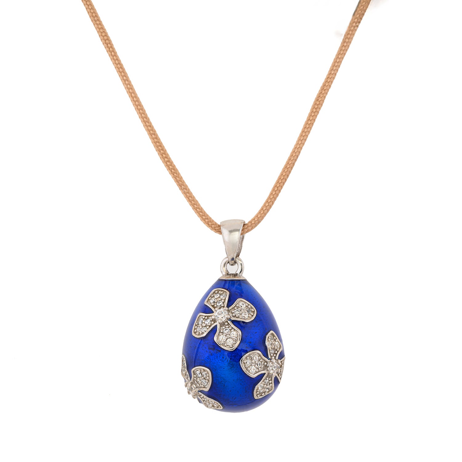 Blue Flower Egg