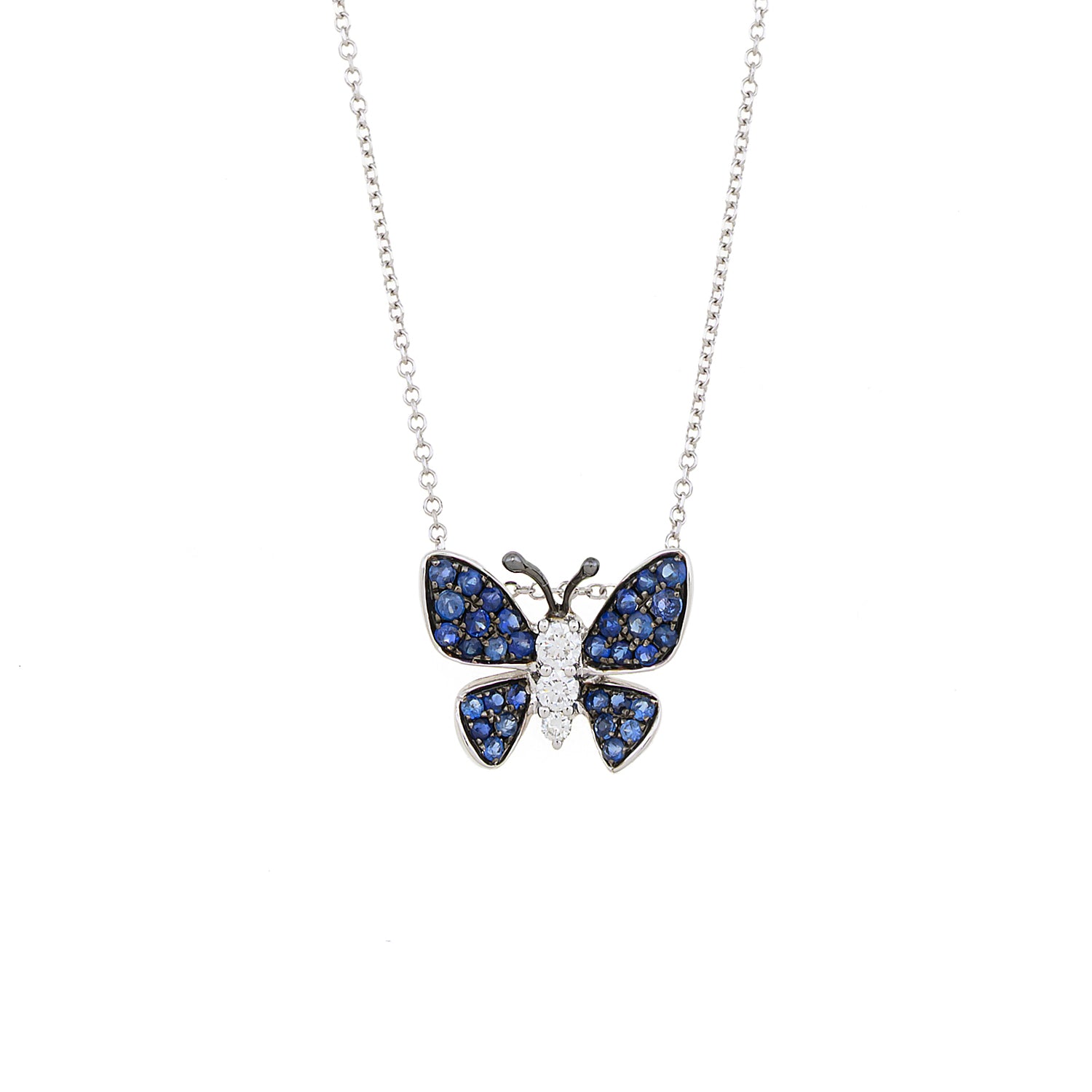 Sapphire & Diamond Butterfly