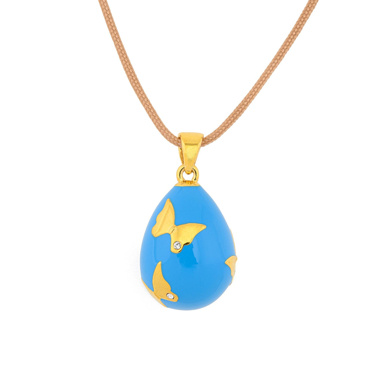 Butterfy Turquoise Egg
