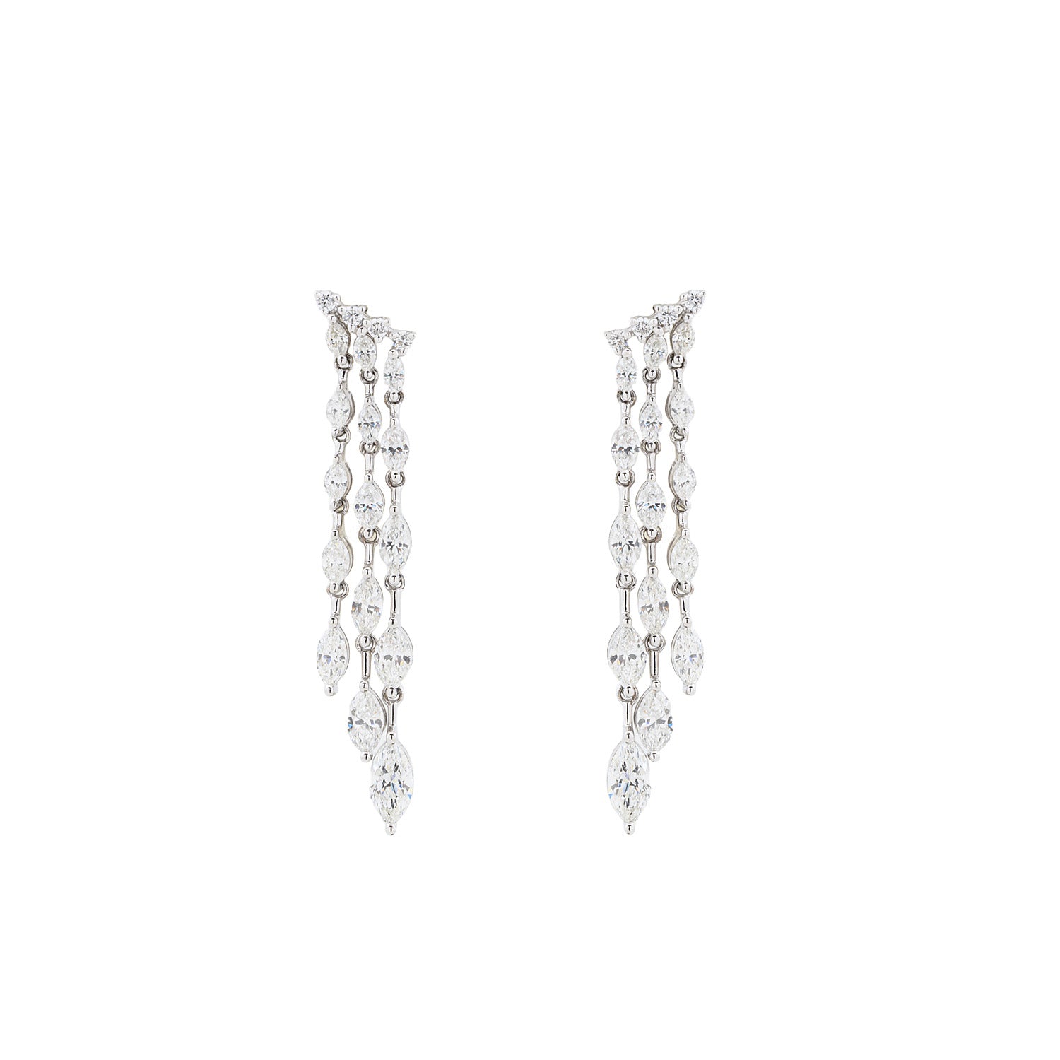 Diamond Rain Earrings