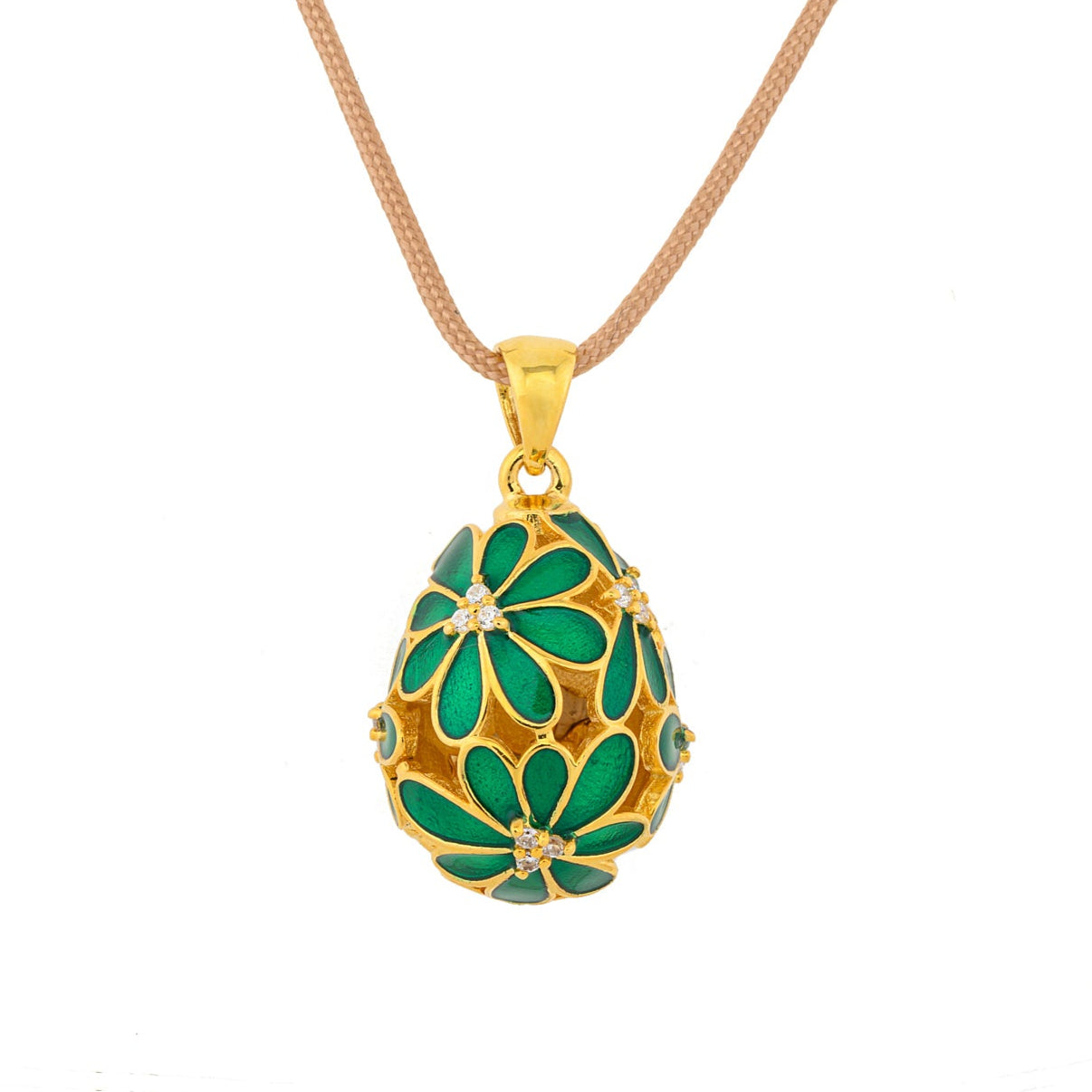Green Daisy Egg