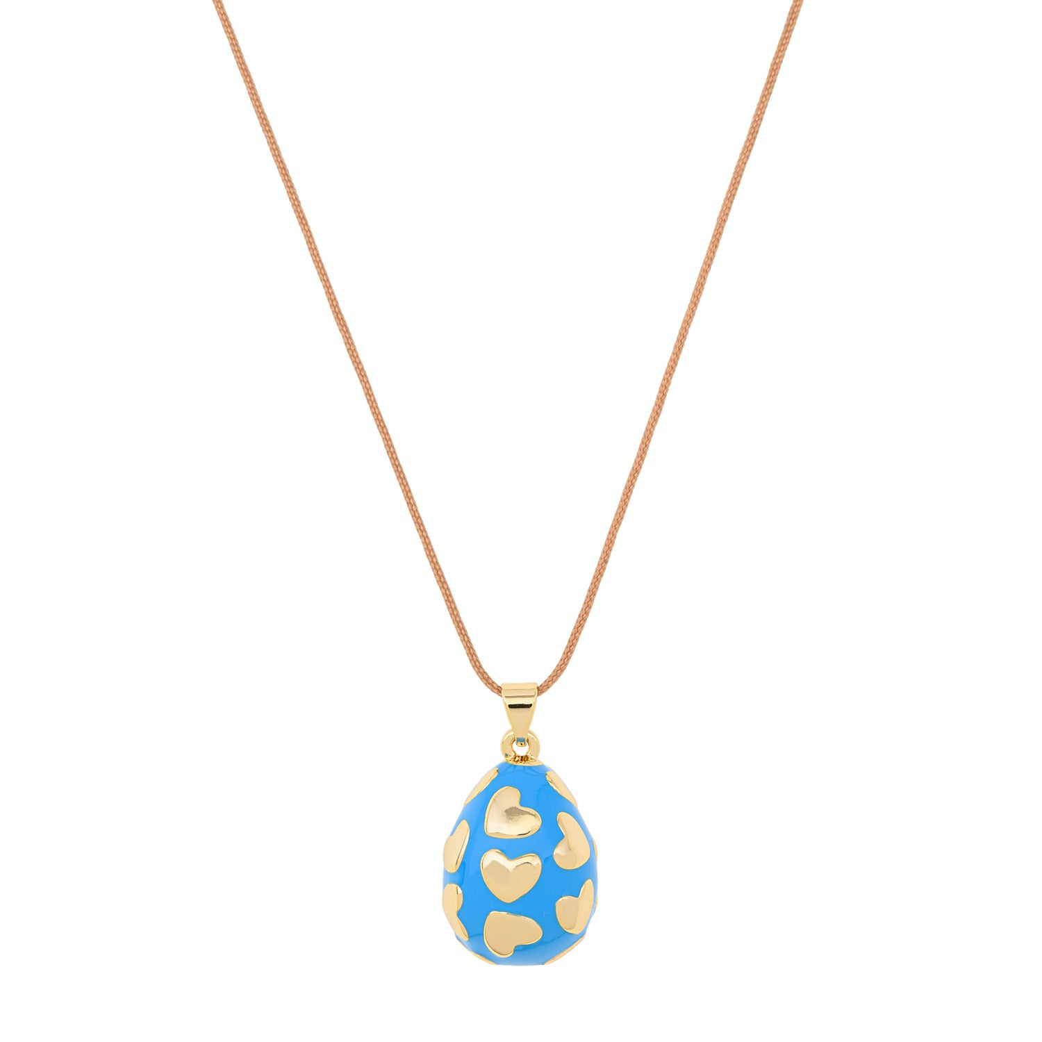 Turquoise Heart Egg
