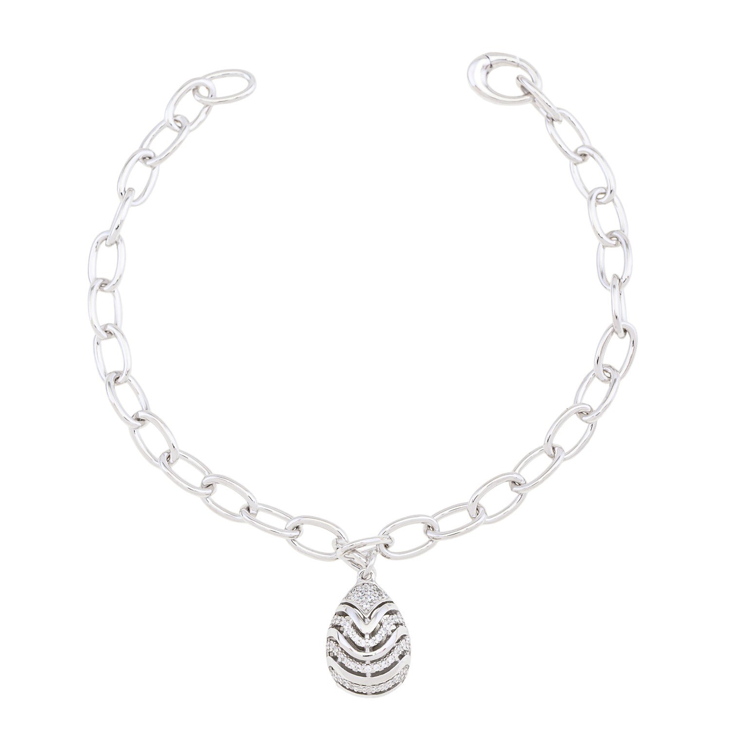 Stripted Egg Bracelet