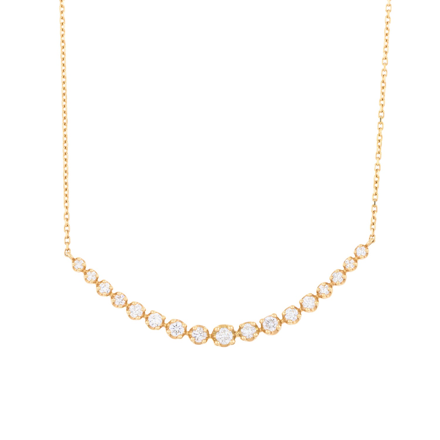 Graded Diamond necklace