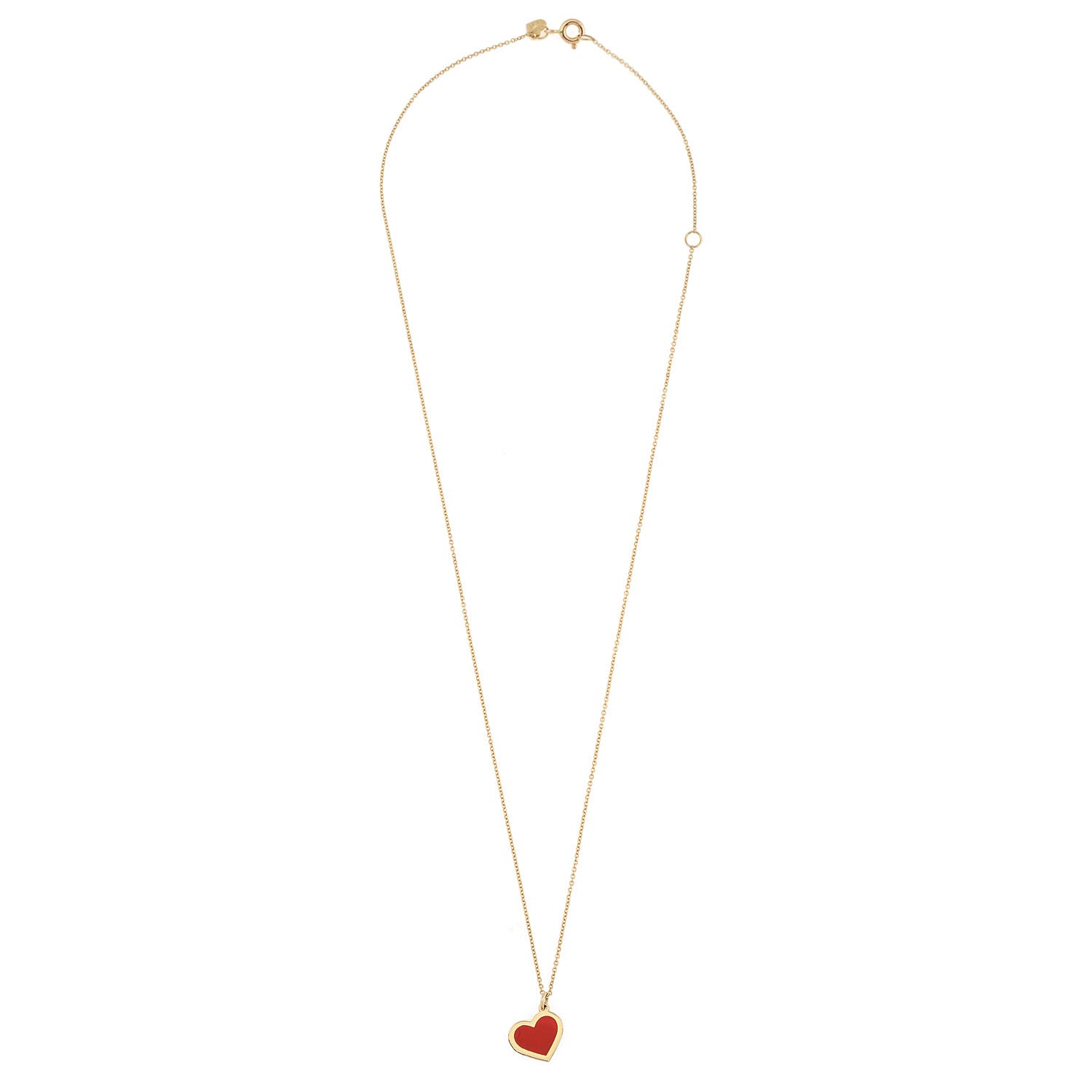 Red Heart Necklace