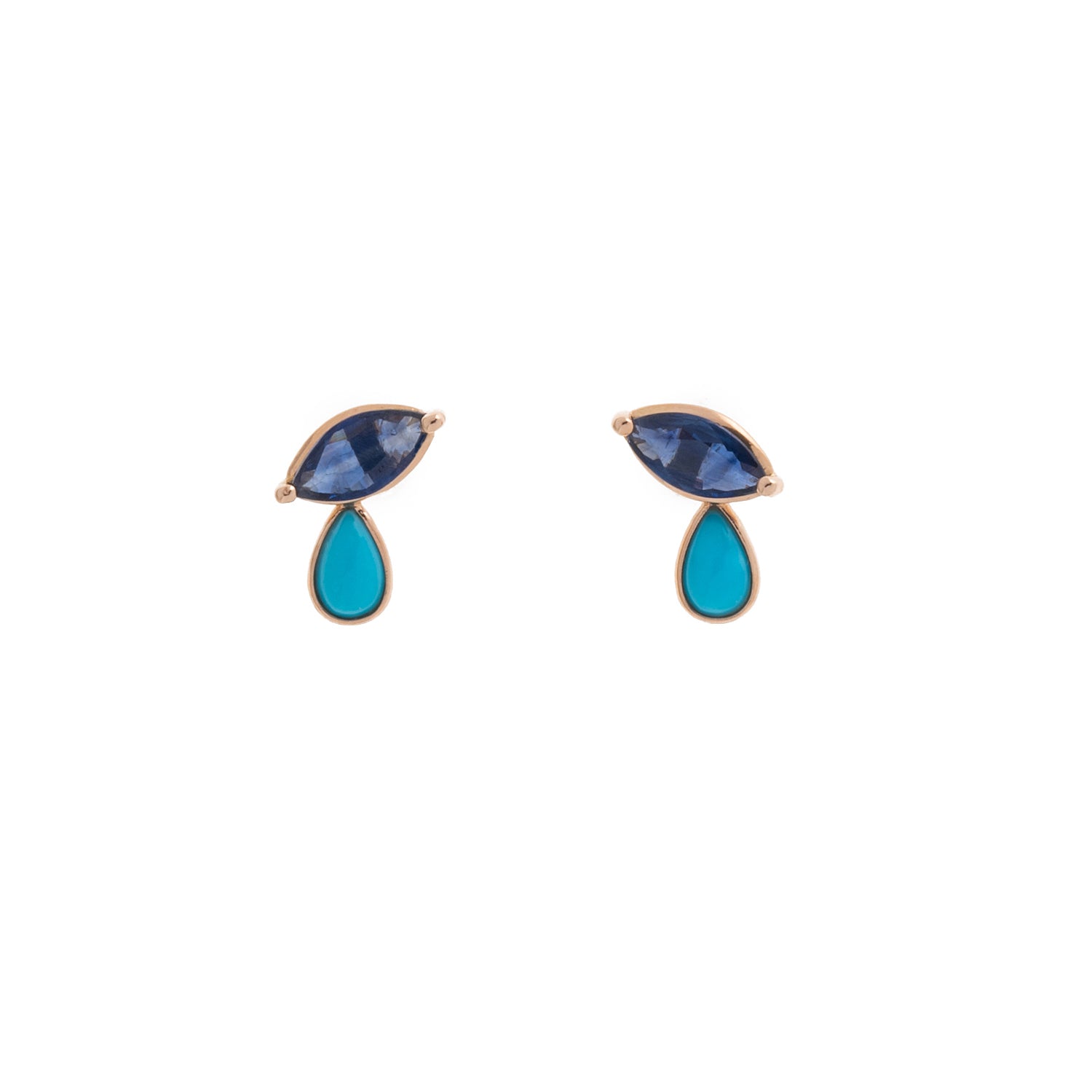 Sapphire Earring. Earrings. 18K gold earring. White Gold, yellow gold, rose gold. Perfect Gift. Earring gift. Fine jewelry. Anatol. Kifissia. Golden Hall. Σκουλαρίκι χρυσό. Σκουλαρίκι  με ζαφείρια. Σκουλαρίκι τρυπητό. Σκουλαρίκι με ζαφείρι. Σκουλαρίκι με διαμάντια. Athens. Κηφισιά. Σκουλαρίκι με μπριγιάν. 