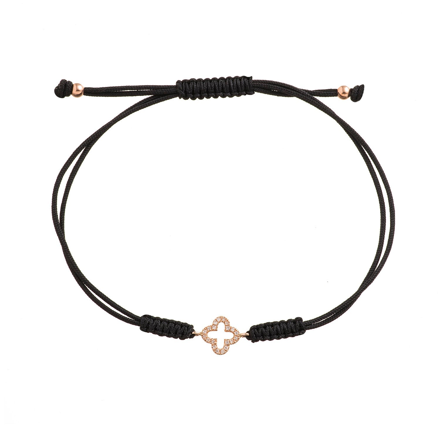 Cord bracelet. Diamond charm cord bracelet. Gold and diamond bracelet. Bracelet with charm and cord. Colourful cord bracelet. Anatol Jewellery. Χρυσά κοσμήματα. Βραχιόλι με κορδόνι. Χρυσό βραχιόλι με μπριγιάν. Κοσμήματα Κηφισιά.