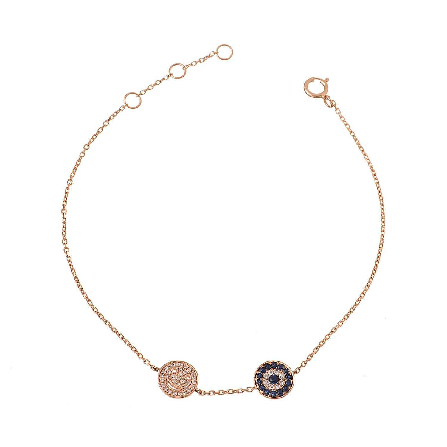 Smile Face Eye Bracelet - Anatol Jewelry