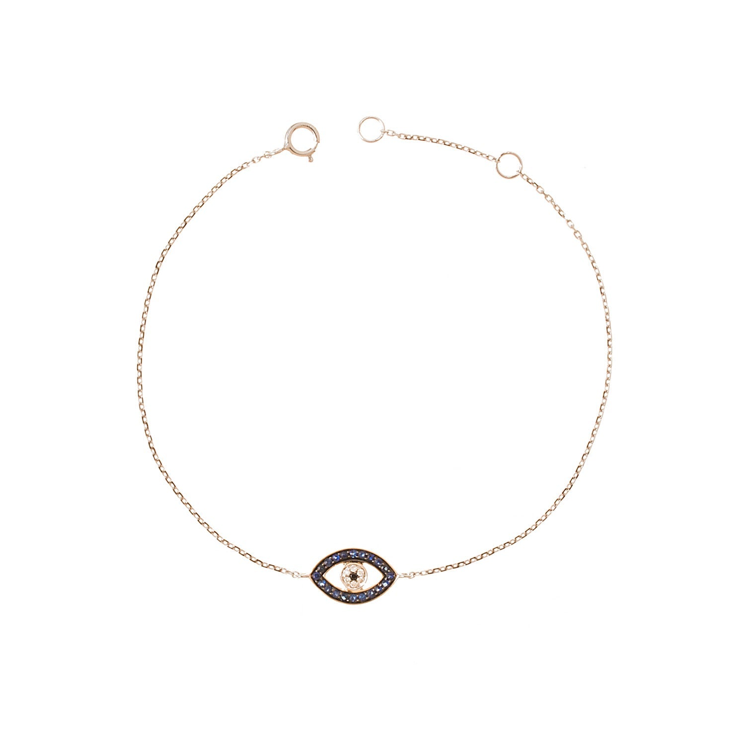 Sapphire Eye Bracelet - Anatol Jewelry
