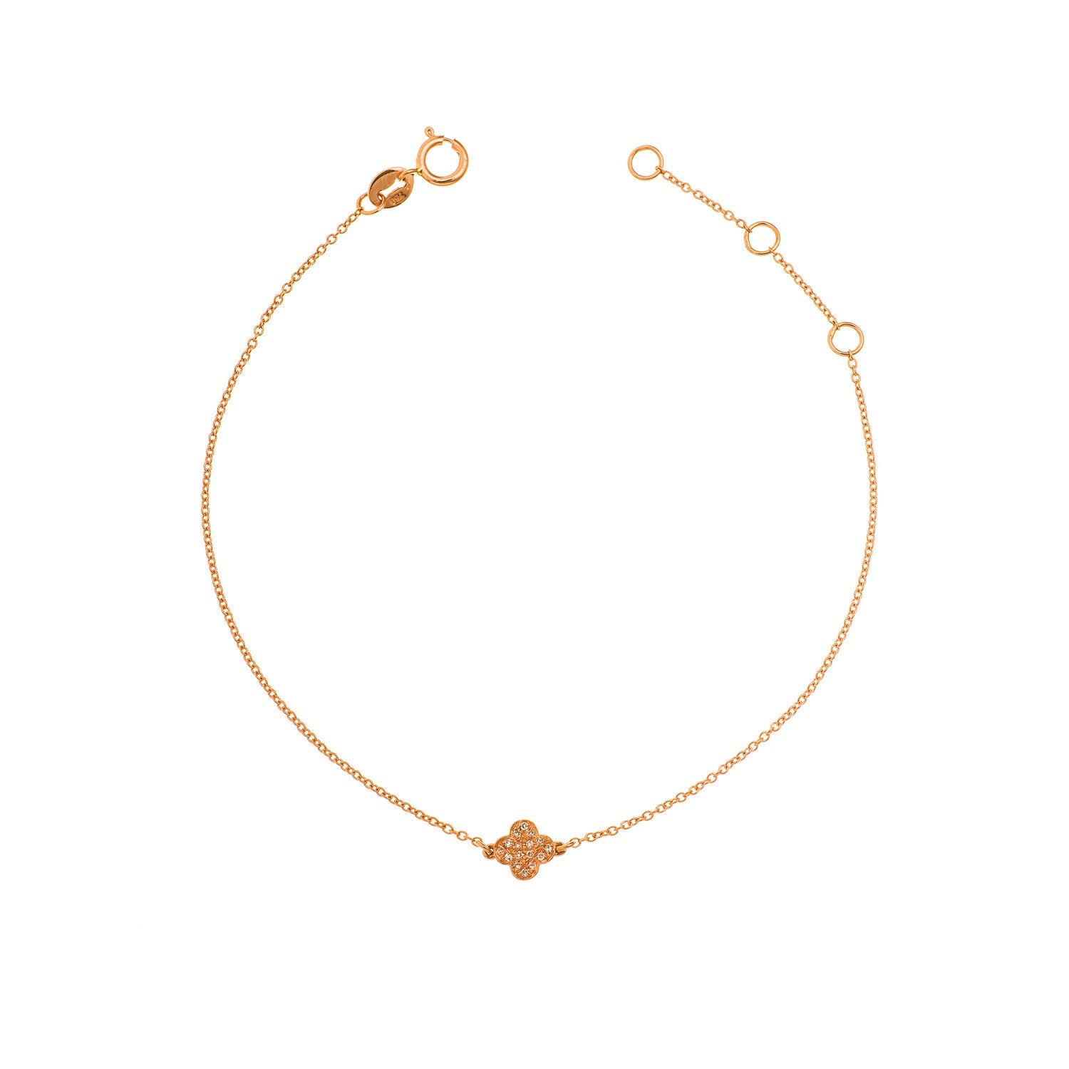 Mini 4 Leaf Clover Bracelet - Anatol Jewelry
