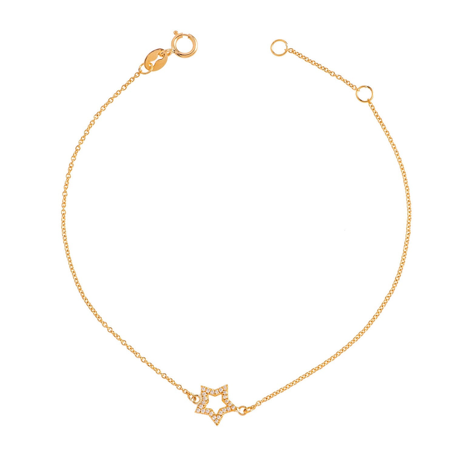 Diamond Star Bracelet