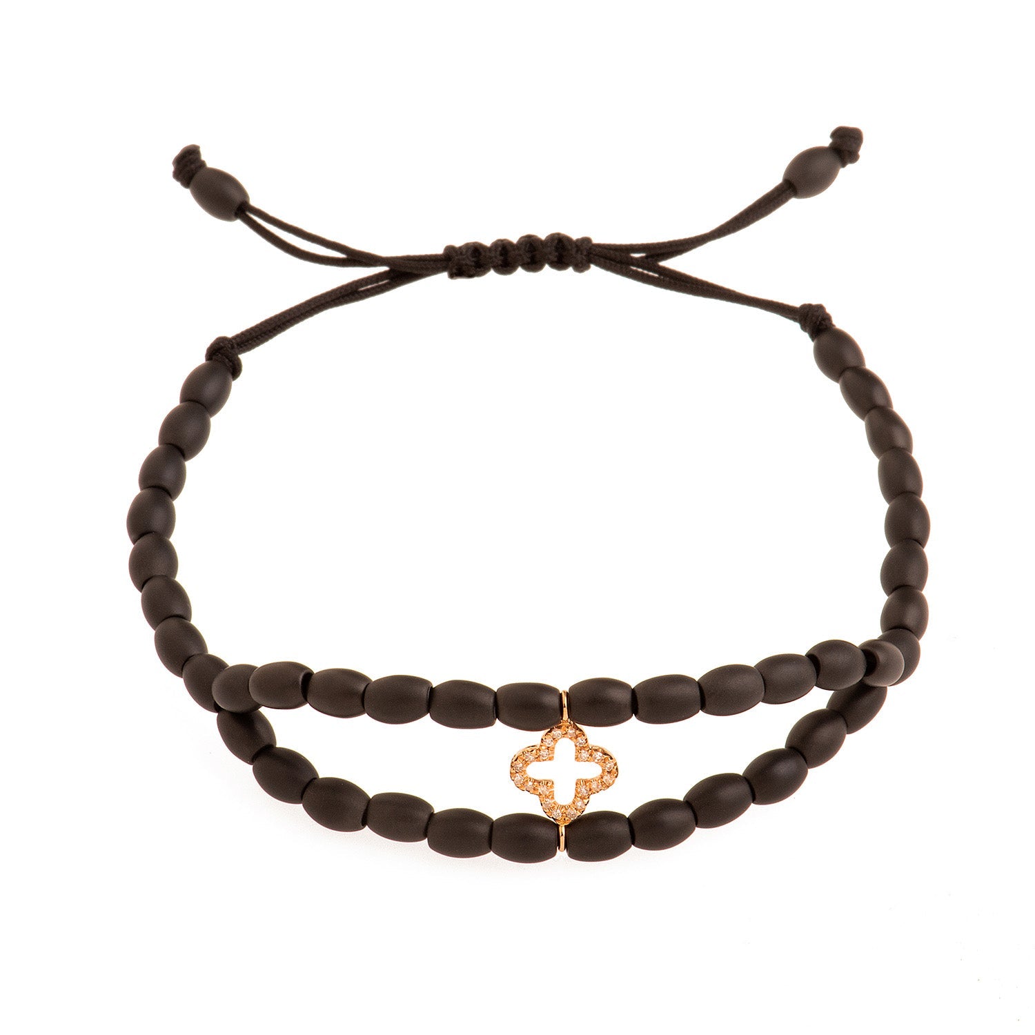 Diamond Cross Ceramic Bracelet