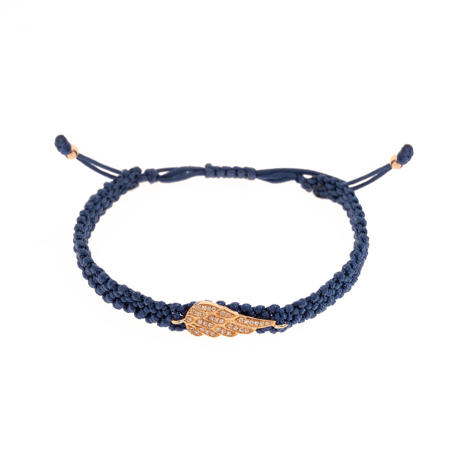Cord Angel Wing Bracelet