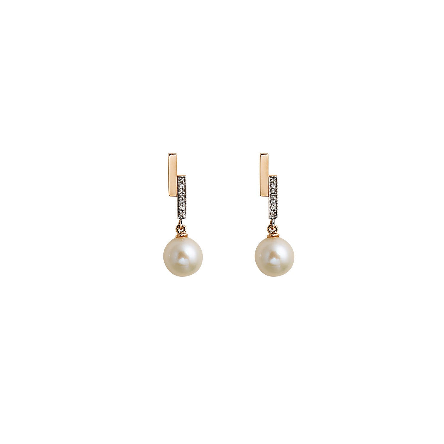 Pearl Earring. Earrings. 18K gold earring. Fresh water pearl. White Gold, yellow gold, rose gold. Perfect Gift. Earring gift. Hanging Pearl. Chain Erring. Fine jewelry. Anatol. Σκουλαρίκι χρυσό. Σκουλαρίκι  με μαργαριτάρι. Σκουλαρίκι αλυσίδα. Σκουλαρίκι με πέρλα. Athens.