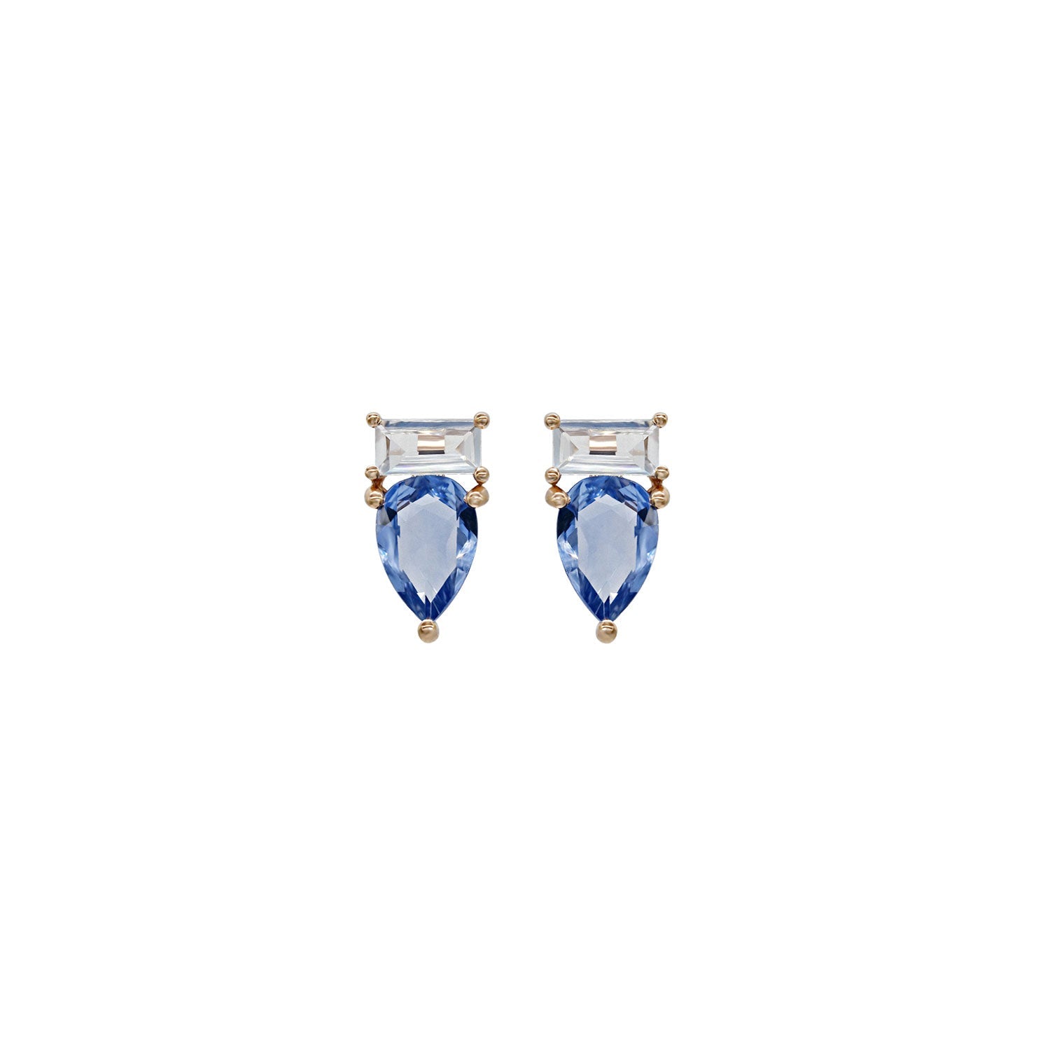 Sapphire Stud Earrings