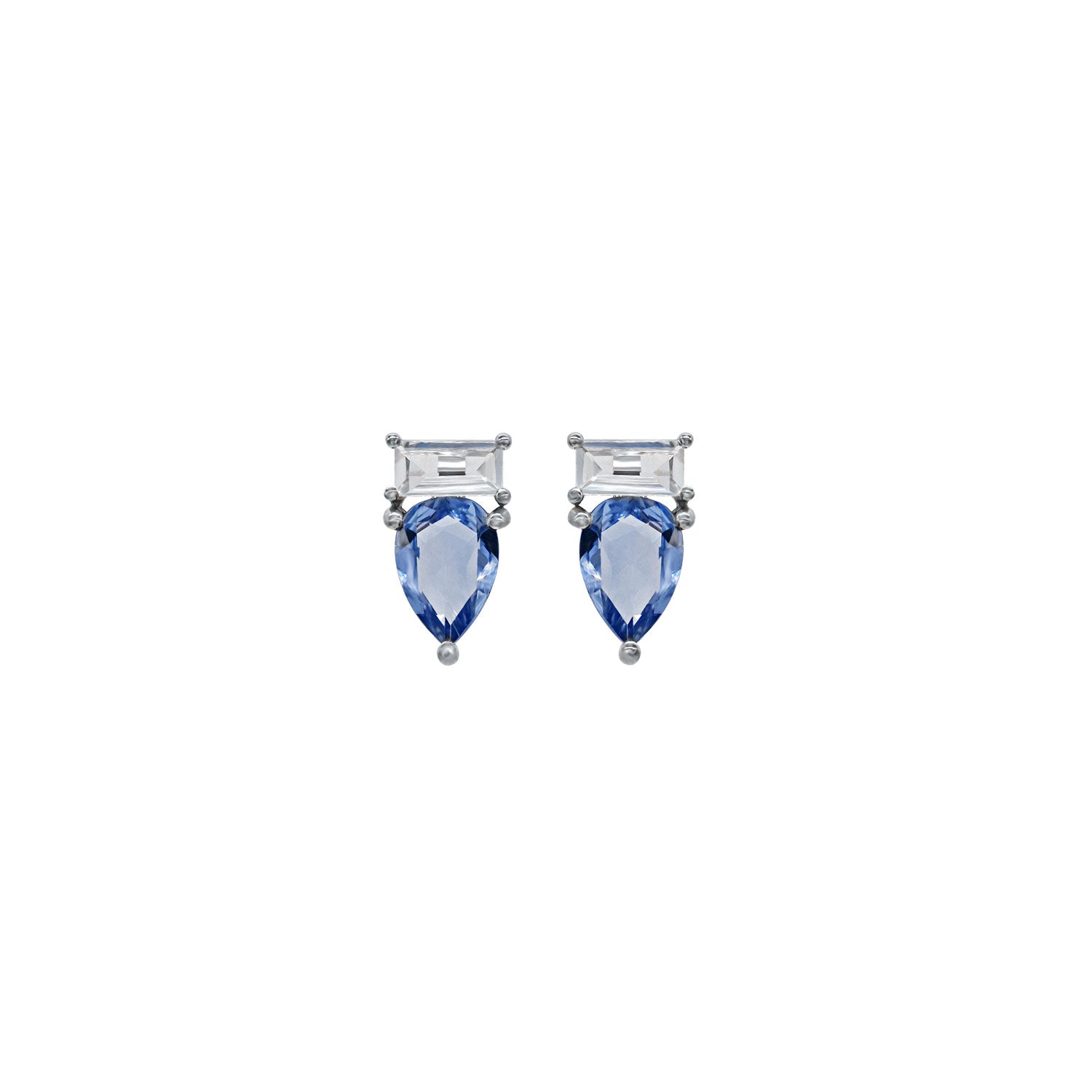 Sapphire Stud Earrings