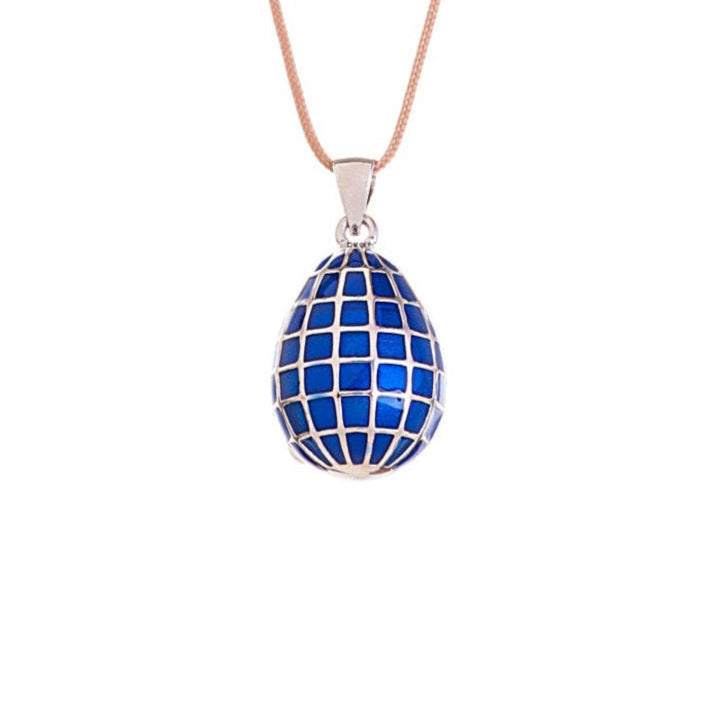 Blue Disco Ball Egg