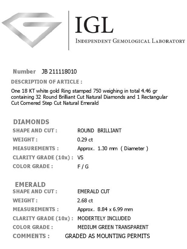 IGL Certificate