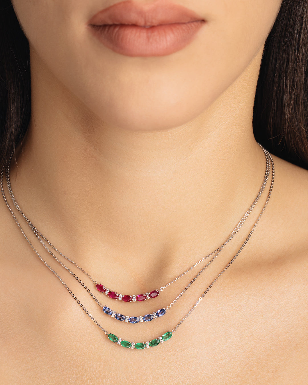 Emerald Diamond Necklace
