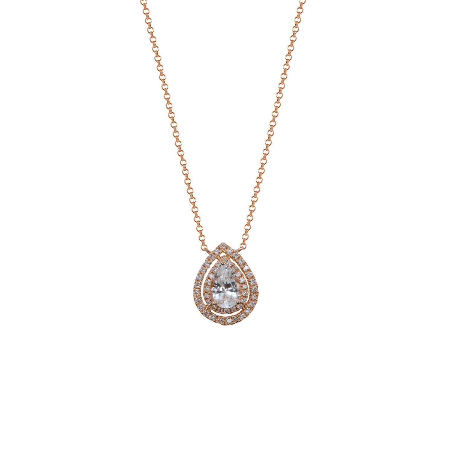 Sapphire and Diamond Necklace