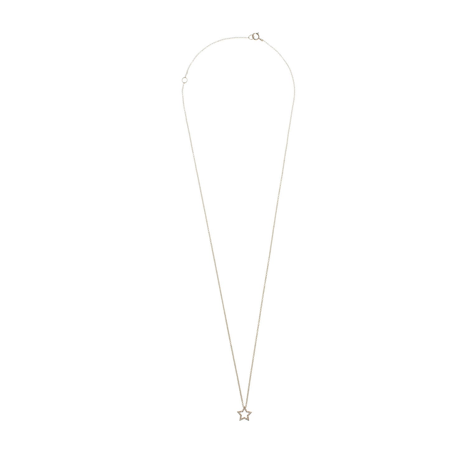 Diamond Star Necklace