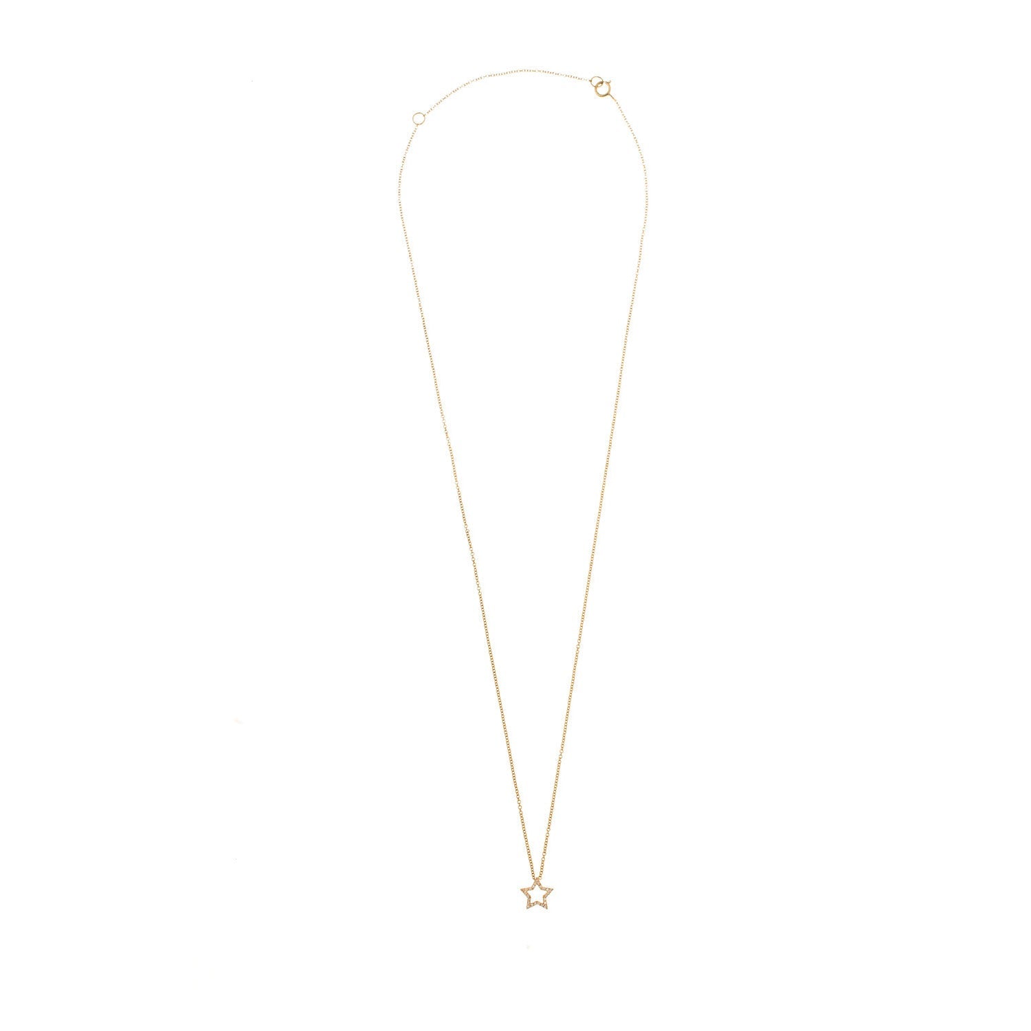 Diamond Star Necklace