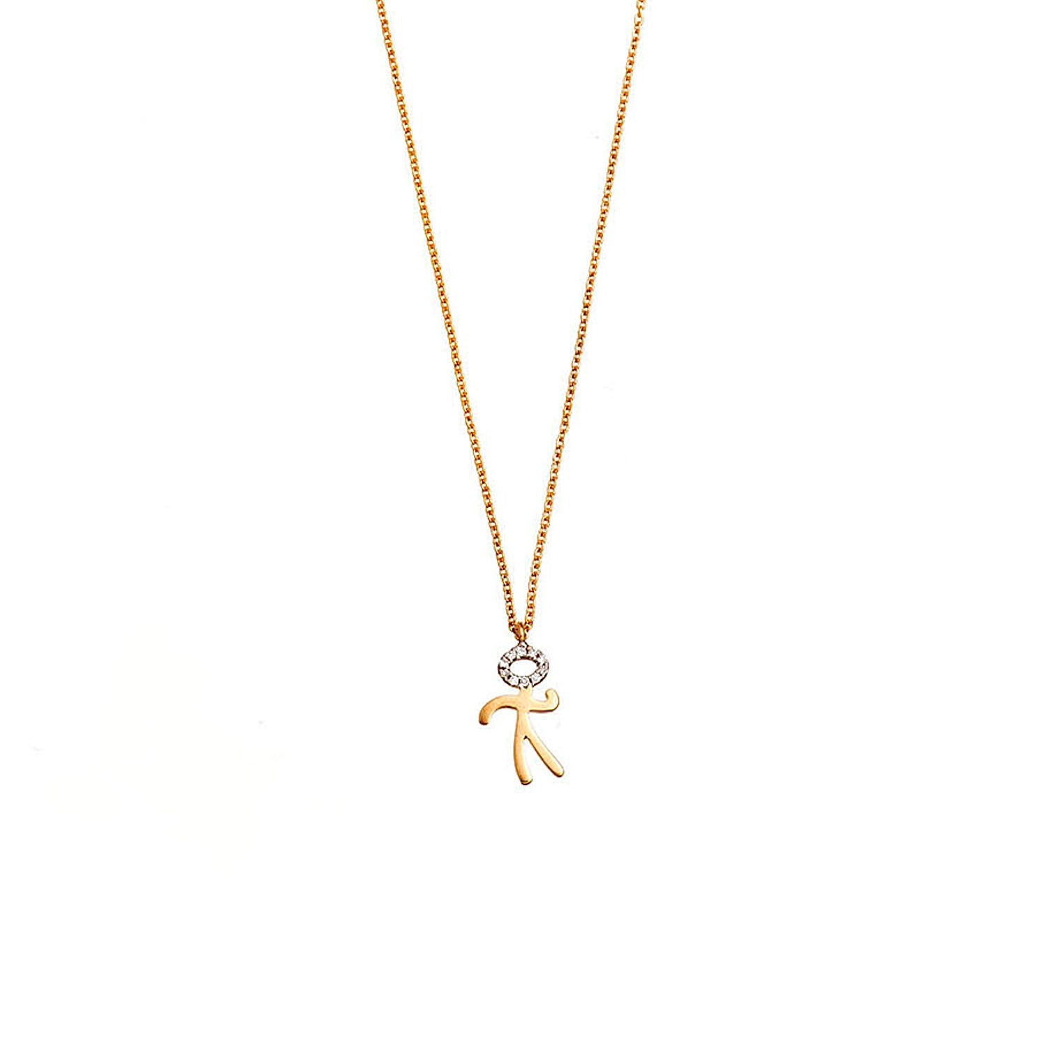 Little boy gold necklace 