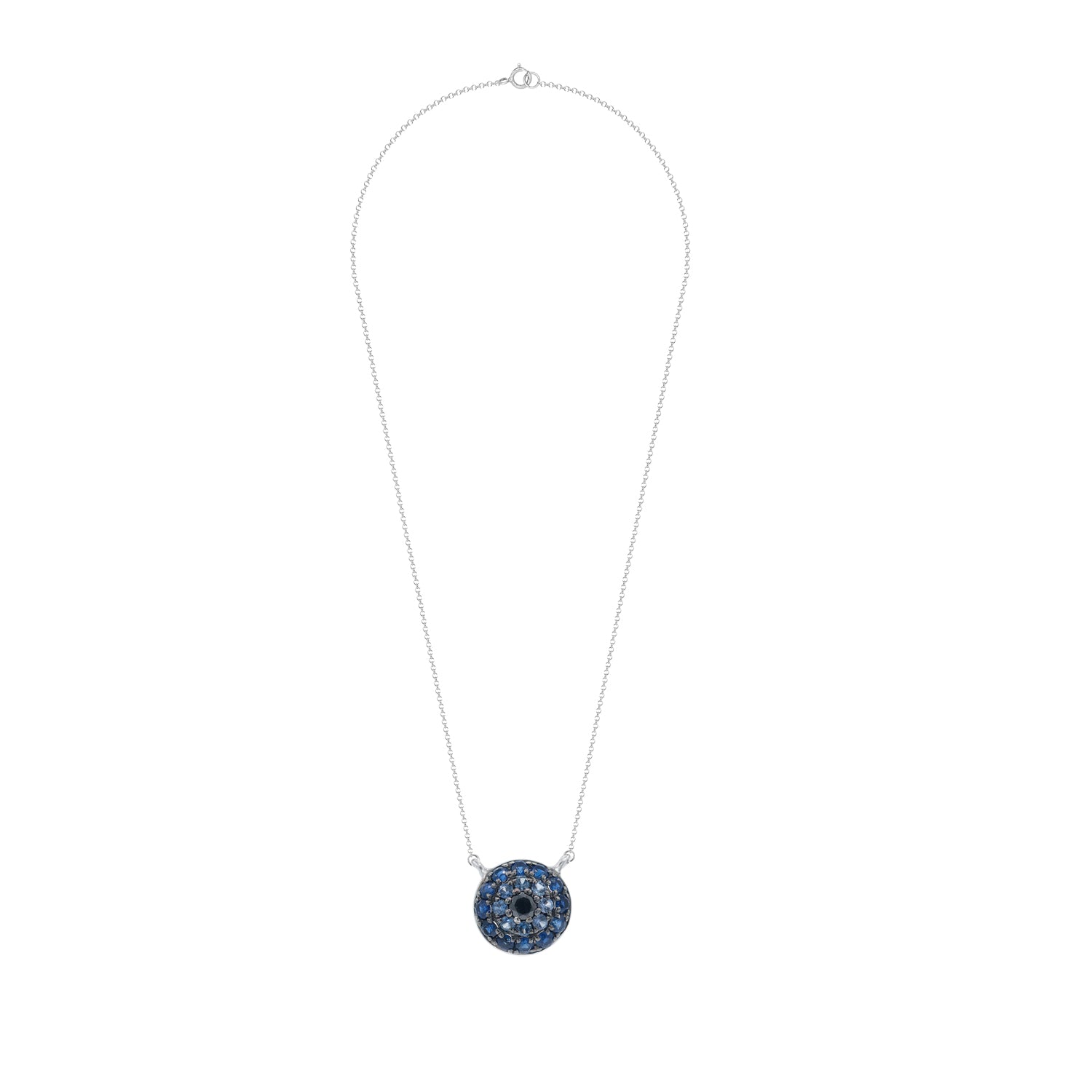 Two Shade Blue Evil Eye