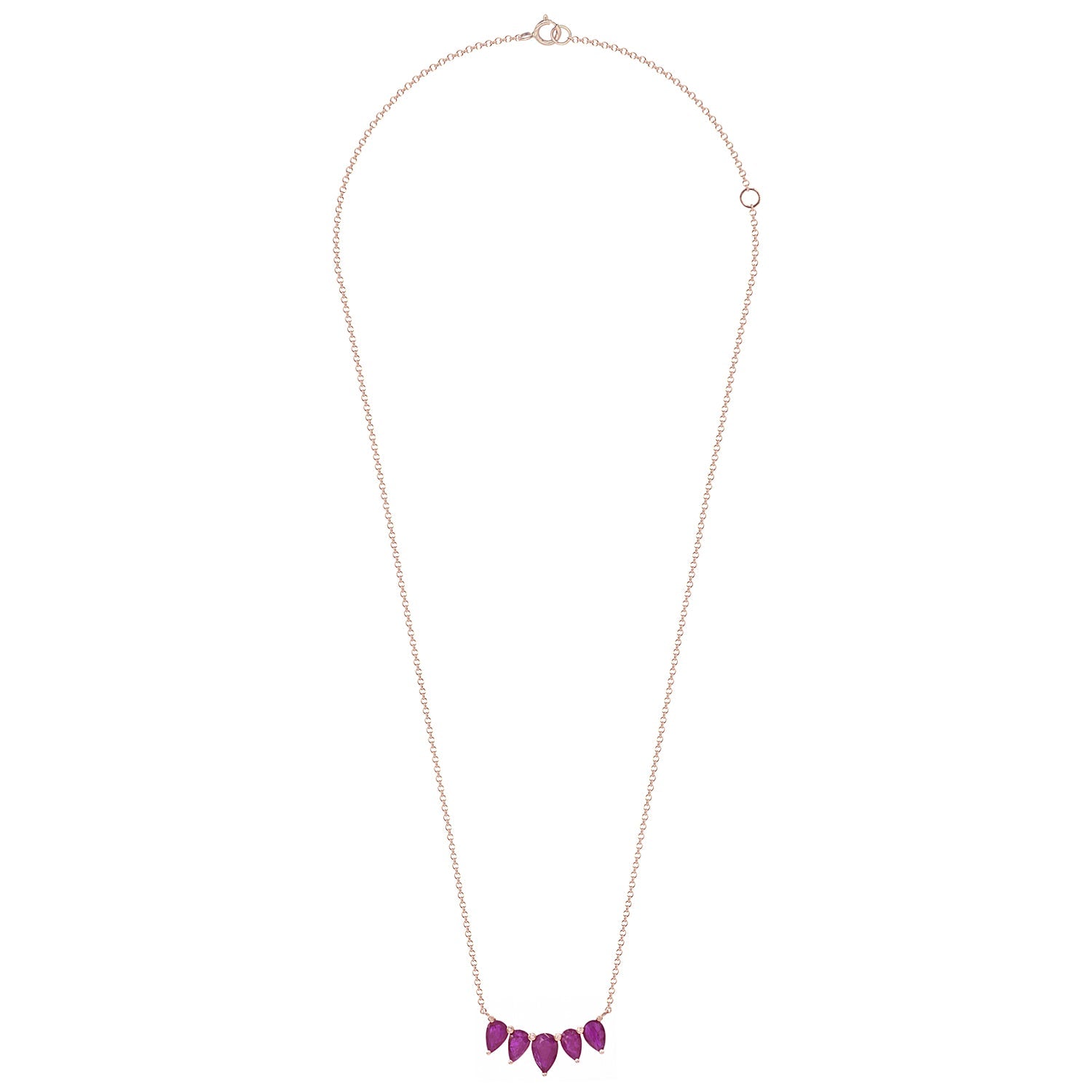 Ruby and diamond necklace. Diamond bar necklace. Ruby drom necklace. White Gold necklace.  Κολιέ με ρουμπίνι. Λευκόχρυσο κολιέ με διαμάντια.