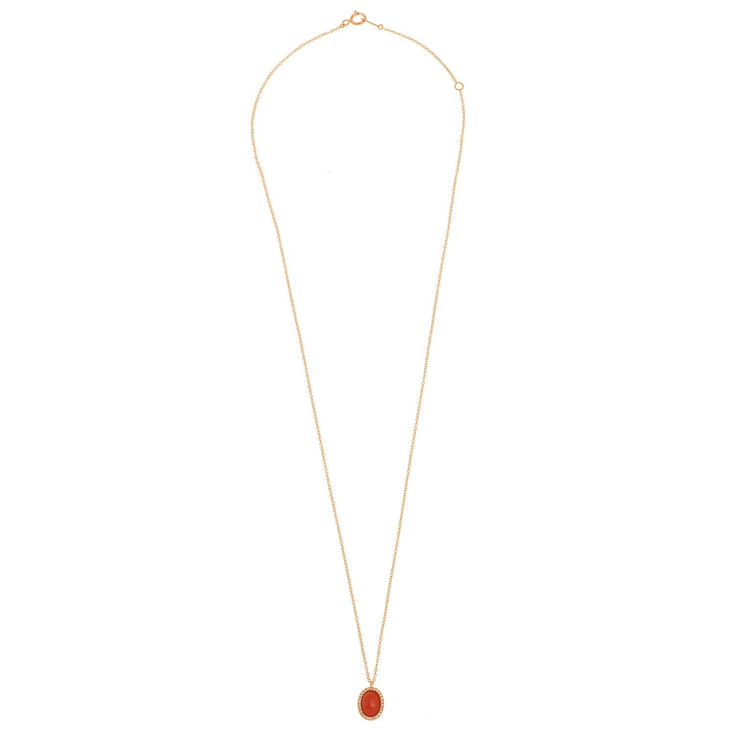 Symbol necklace. Heart, butterfly, round necklace. Gift necklace. Coral necklace. Precious stone necklace. Evil Eye necklace. Chain necklace. Easy to wear necklace. Anatol jewelry. Fine jewelry. Golden Hall. Kifissia. Athens. Χρυσό κολιέ. Κολιέ με διαμάντια. Χρυσά κοσμήματα. Κηφισιά. Κολιέ με μπριγιάν. Coral Necklace.