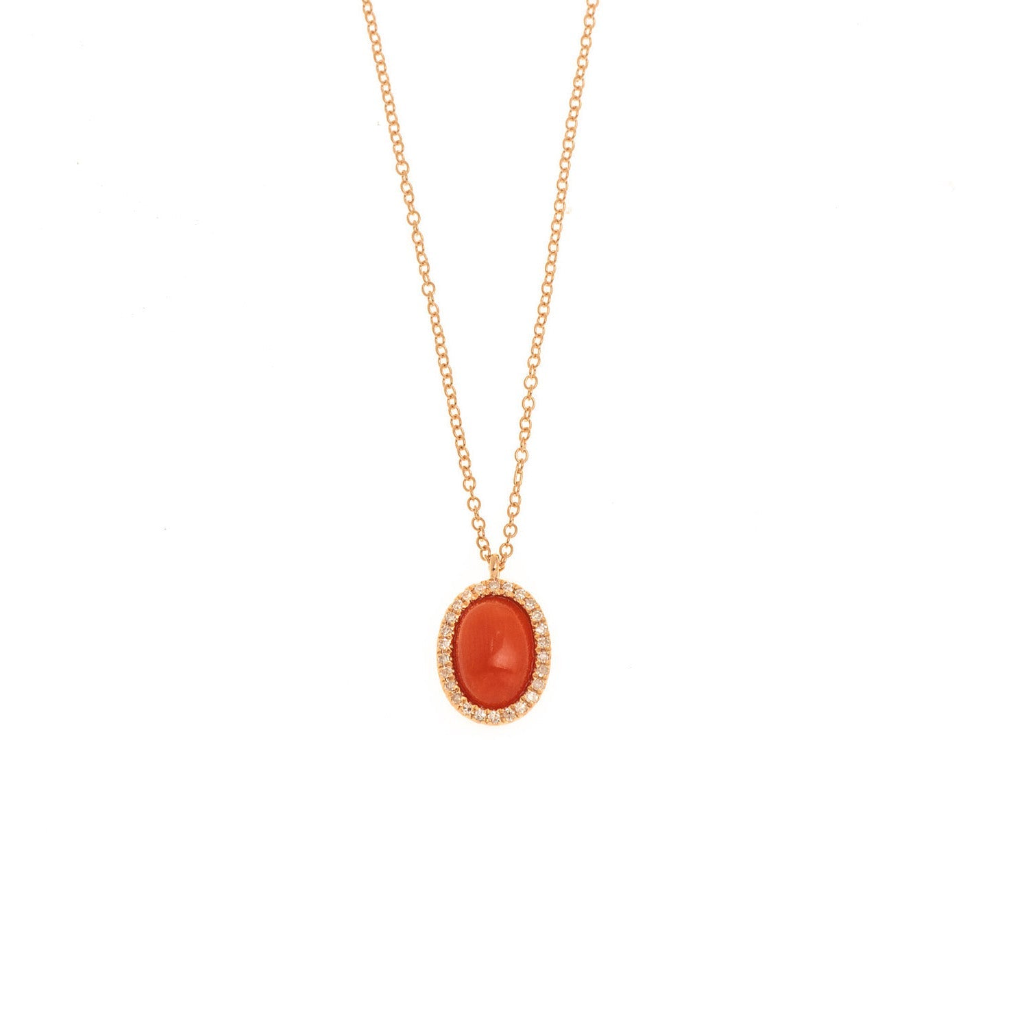 Symbol necklace. Heart, butterfly, round necklace. Gift necklace. Coral necklace. Precious stone necklace. Evil Eye necklace. Chain necklace. Easy to wear necklace. Anatol jewelry. Fine jewelry. Golden Hall. Kifissia. Athens. Χρυσό κολιέ. Κολιέ με διαμάντια. Χρυσά κοσμήματα. Κηφισιά. Κολιέ με μπριγιάν. Coral Necklace.