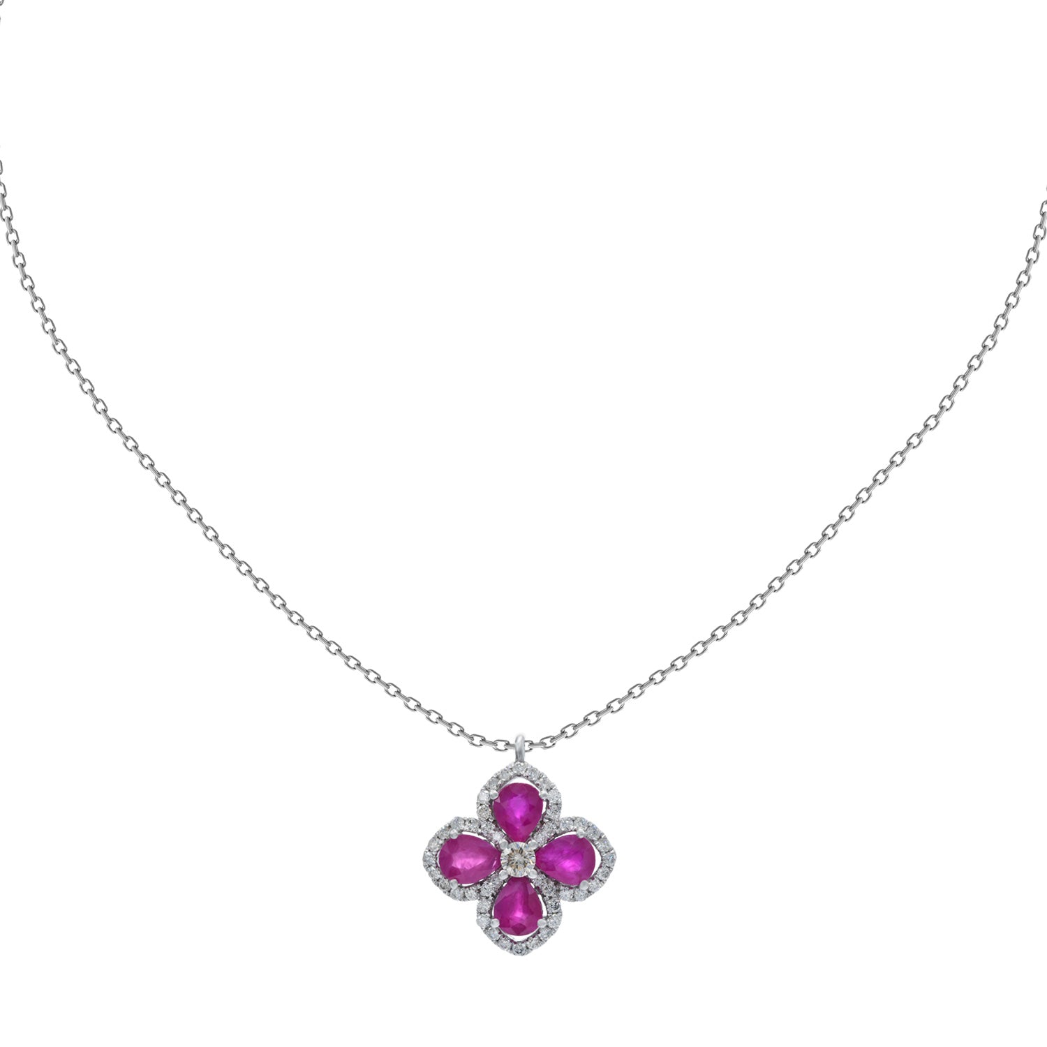 Ruby Necklace. Diamond and ruby necklace. Red stone necklace. Ruby necklace for gift. Rare ruby stone necklace. Diamond jewellery. Anatol jewellery. Κοσμήματα Ανατόλ. Χρυσά κοσμήματα. Κολιέ με ρουμπίνι. Κολιέ με ρουμπίνι και διαμάντια. Κοσμήματα Κηφισιά.