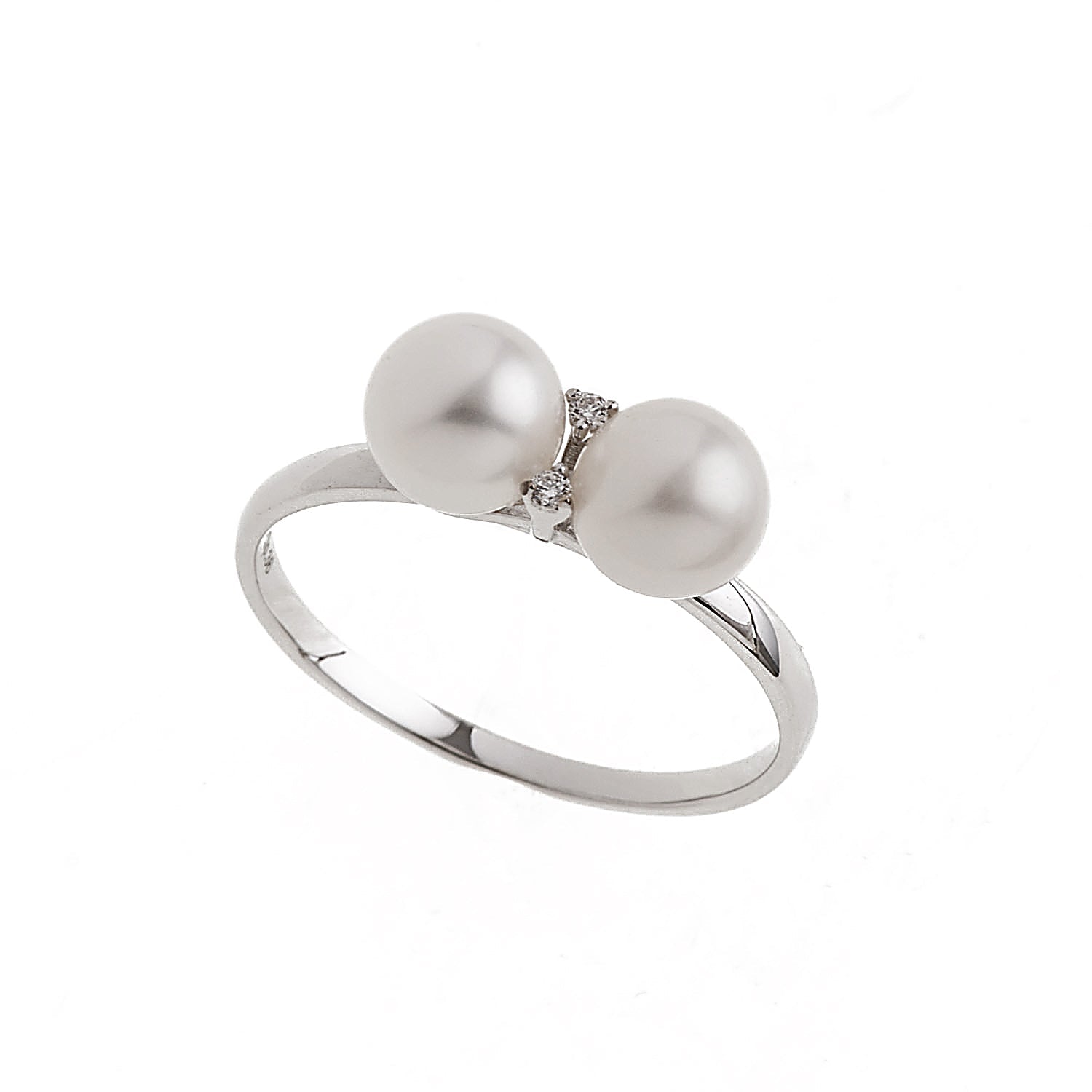 Double Pearl Ring
