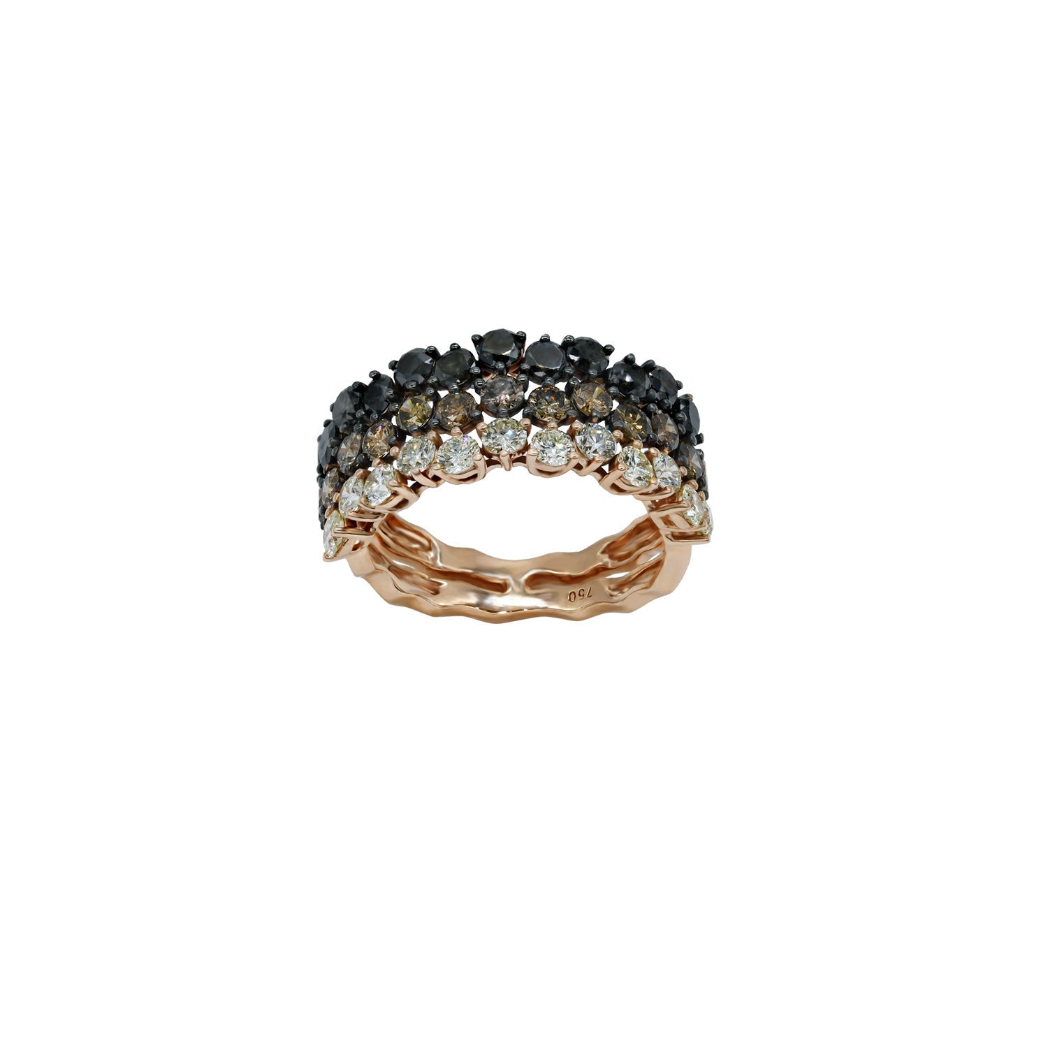 Triple Diamond Eternity Ring. Eternity ring. Triple band ring. Diamond Ring.